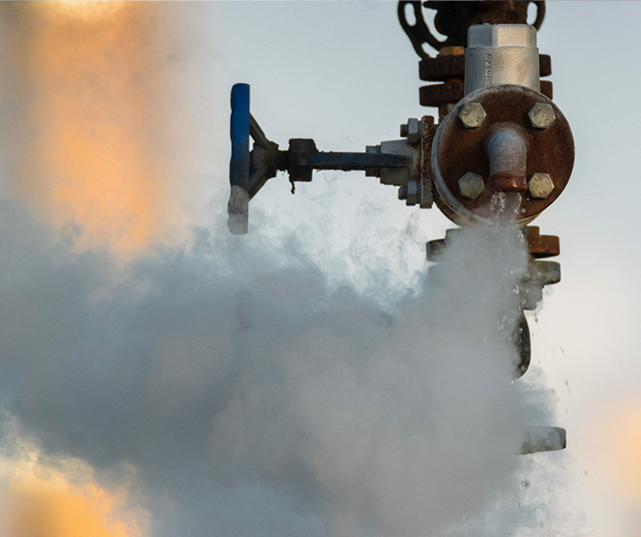 Corrosive Acidic Gas Leakage