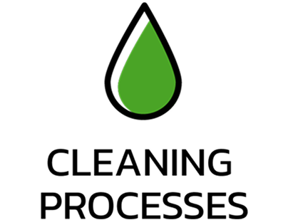 Green water droplet icon