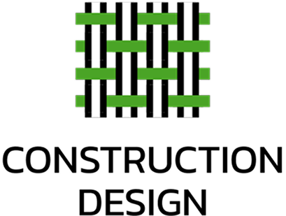 Green white woven grid