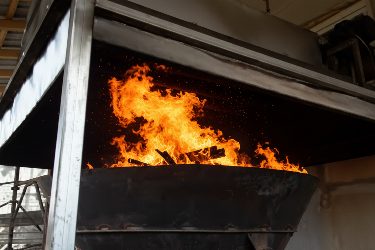 Large Industrial Metal Forge